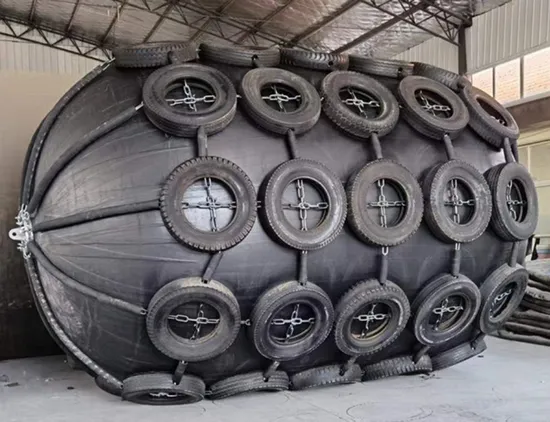 Protection Yokohama Type Pneumatic Rubber Fender on Dock Yard Port Wharf Pier