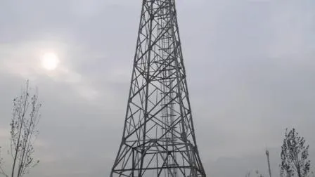 Self Supporting Steel Lattice 3legged or 4 Legged Angle Steel and Steel Tubular Communication Telecom Antenna Tower 