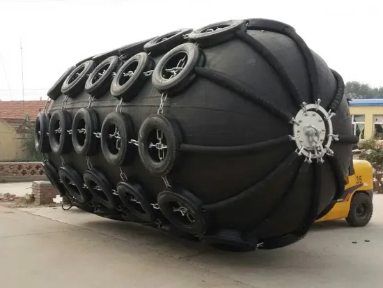 Chain and Tyre Yokohama Pneumatic Marine Fender for Boat Dock Protection 
