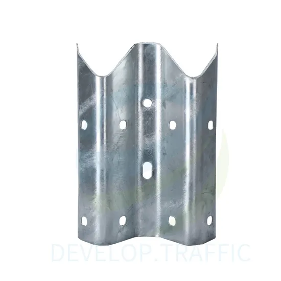 Crash Barrier W Beams Traffic Safety Road Barrier Highway Guardrail 