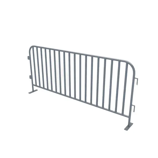 Hot DIP Galvanized Pedestrian Temporary Crowd Control Fence Metal Frame Construction Safety Barrier 