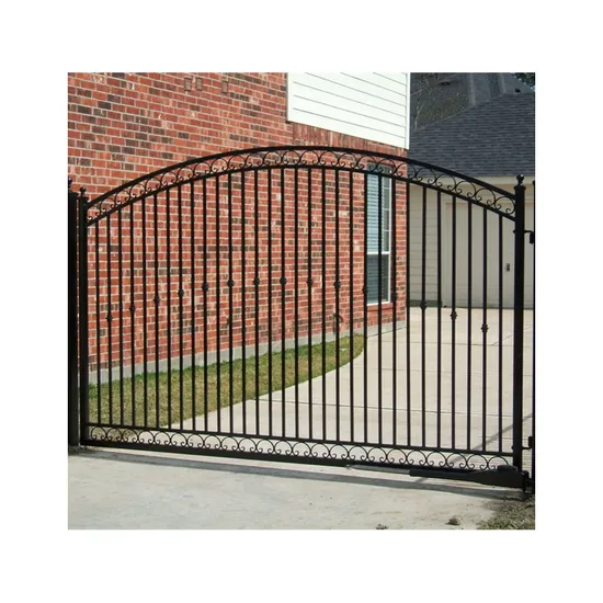 Metal Door Wrought Iron Sliding Gate New Design Wrought Iron Folding Gate Wrought Iron Gate to Paint Colors Outdoor Wrought Iron Design Gate 