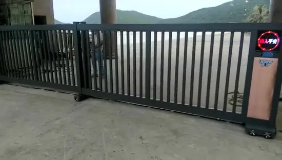 Grill Gate Design Stainless Steel Folding Automatic Aluminum Alloy Swing 